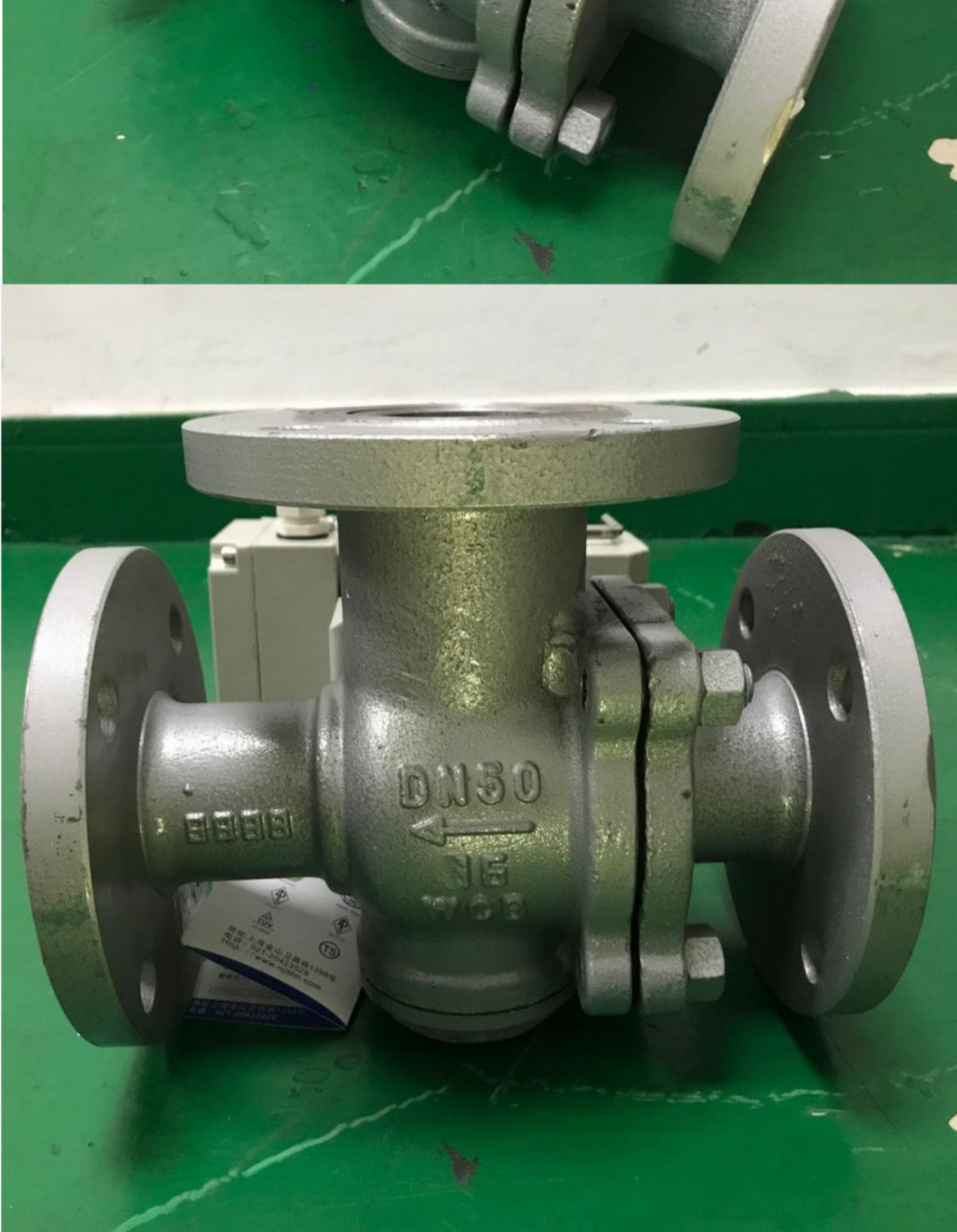 电动三通球阀 切换阀法兰dn150碳钢t蒸汽l型换向阀调节阀门q944f dn