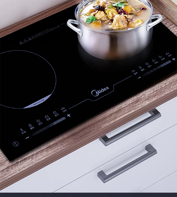 美的(midea) 嵌入式电磁炉双灶家用电磁灶商用双头家用电灶双灶台炉灶