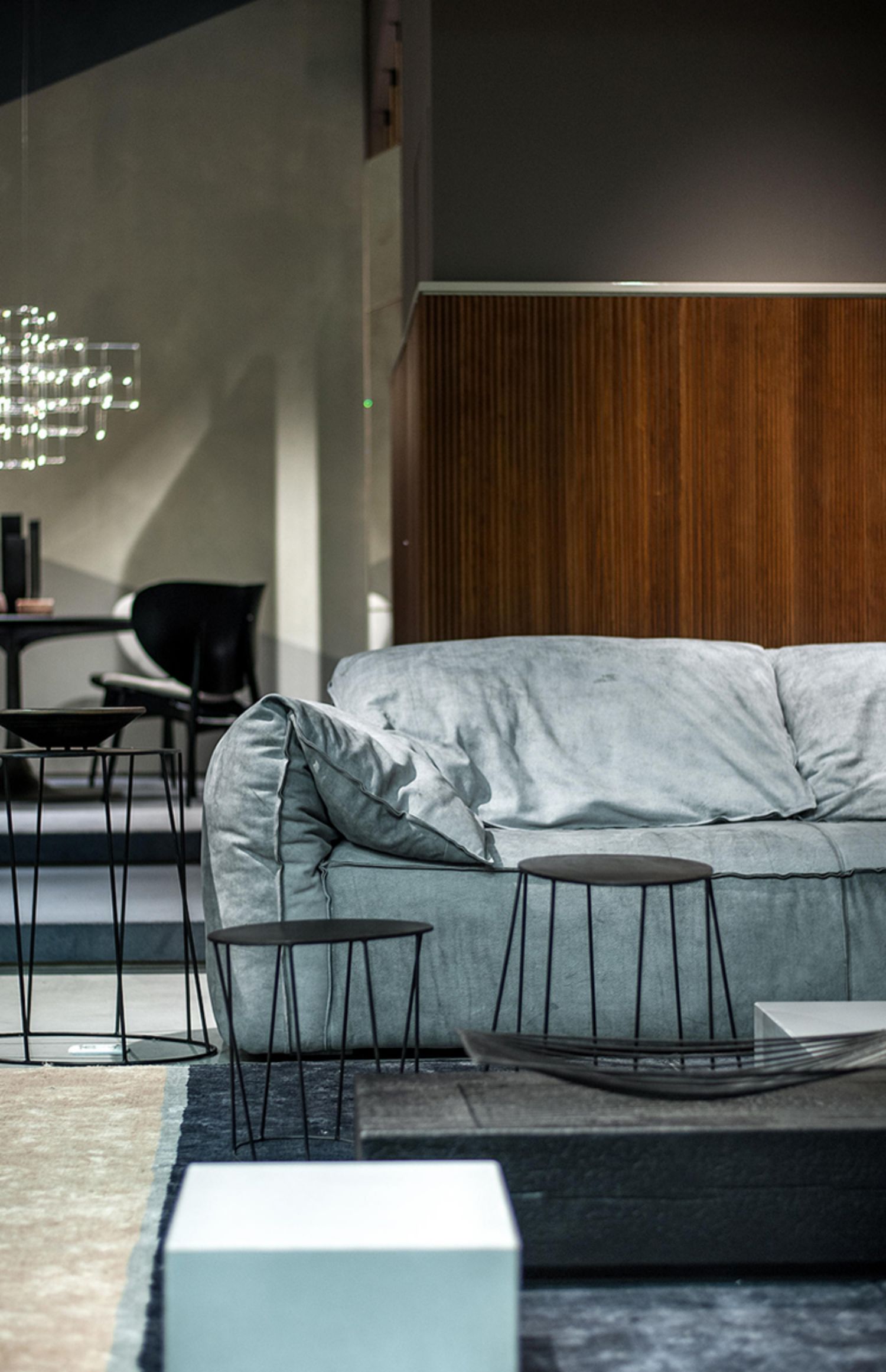 baxter头层真皮沙发客厅现代极简磨砂皮小户型科技布大象耳朵原版 bax