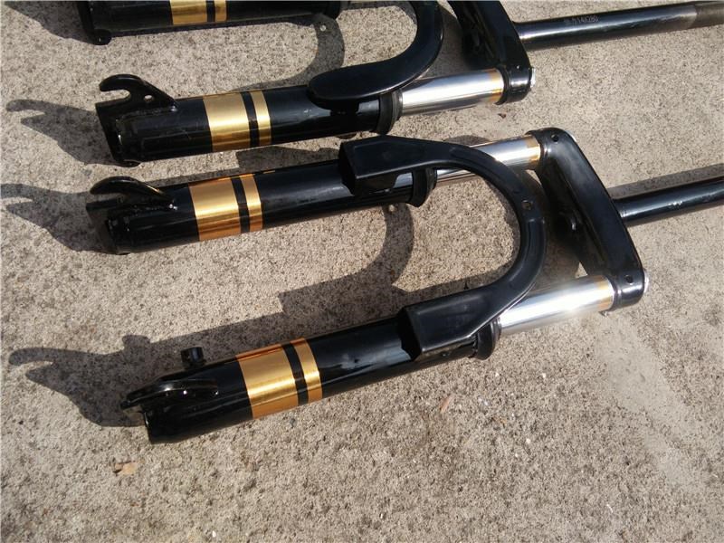 适用于爱玛电动车前叉配件小刀绿源雅迪前减震器总成油封液压改装非原