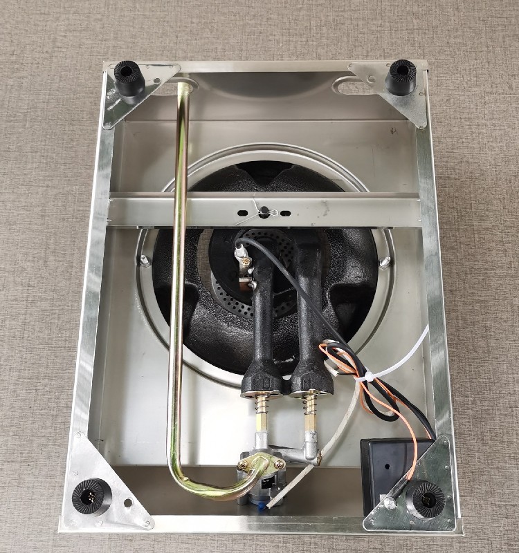 不锈钢沼气灶单灶家用单个沼气专用炉盘粪便沼气池用猛火灶猛火炉 50