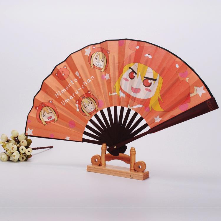 魔道祖师扇子动漫夏季清凉折扇8寸绢布扇子魏无羡蓝忘机竹扇柯南10寸