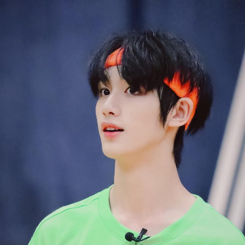 aiosctnt时代少年团丁程鑫同款发带头带运动吸汗带男女生休闲日系春夏