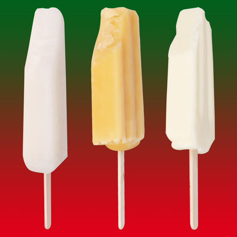 伊利雪糕冰淇淋家用儿童网红小布丁老冰棍冰片蜜桃冰糕整箱50支 小