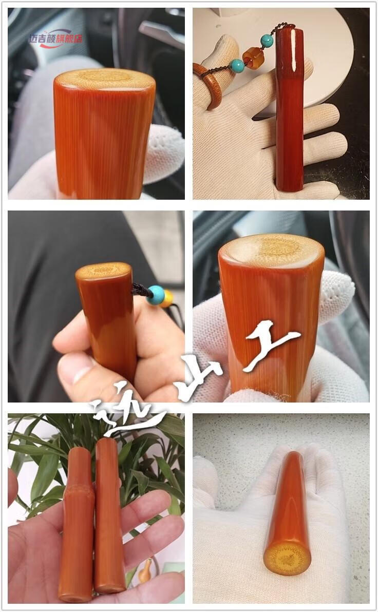 竹盘实心玉竹手把件玉竹实心竹把件竹节文玩竹子手玩件把玩件盘玩竹