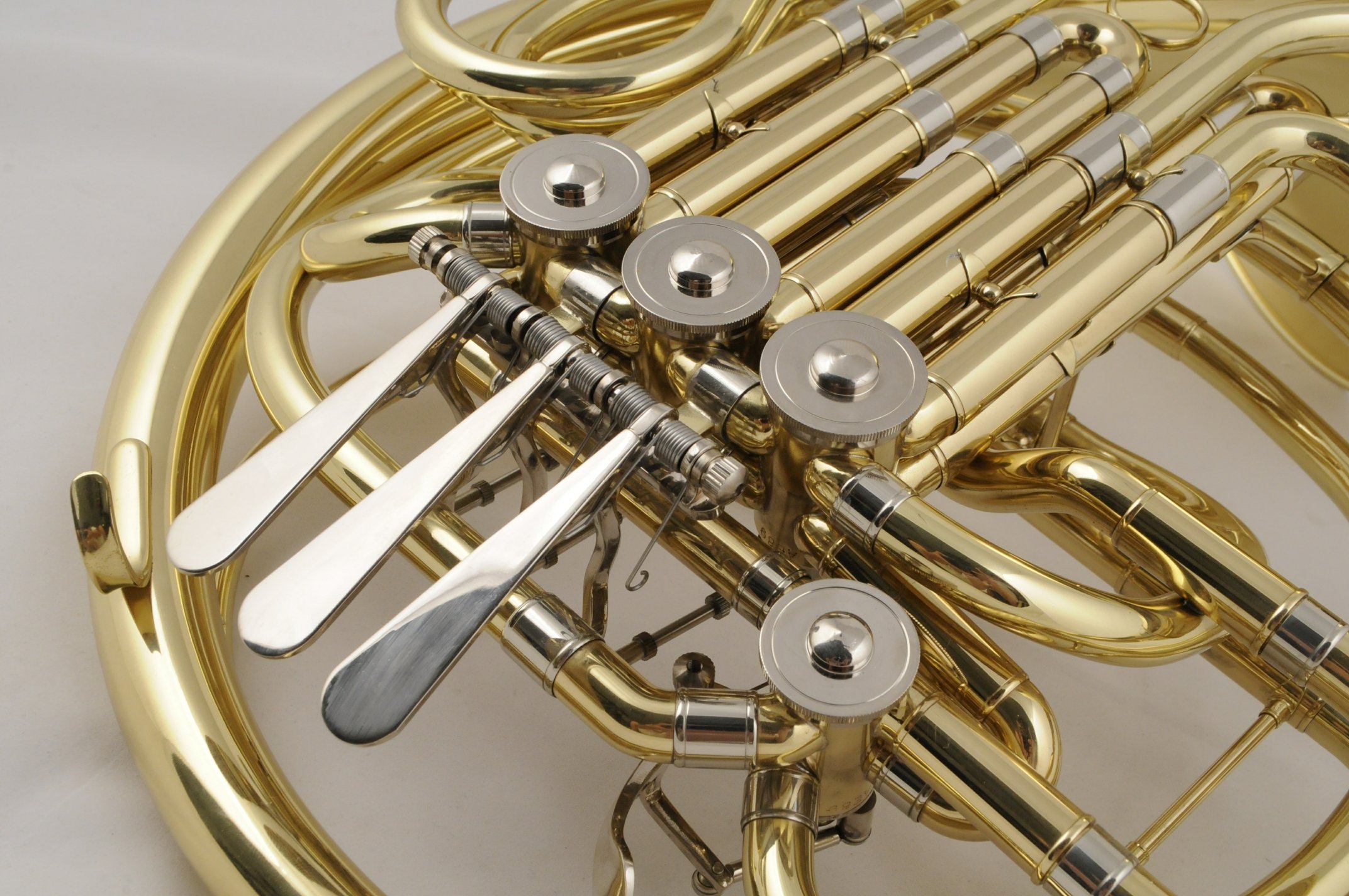 巴哈降b调单排四键圆号乐器美国b-f调双排圆号乐队教会专业演奏定制款