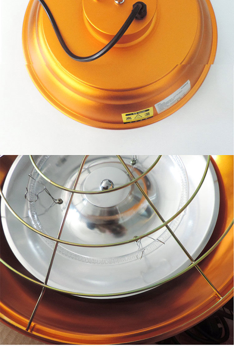 养殖卤素保温灯兽用取暖灯节能可调温度育雏加热灯仔猪设备用品卤素