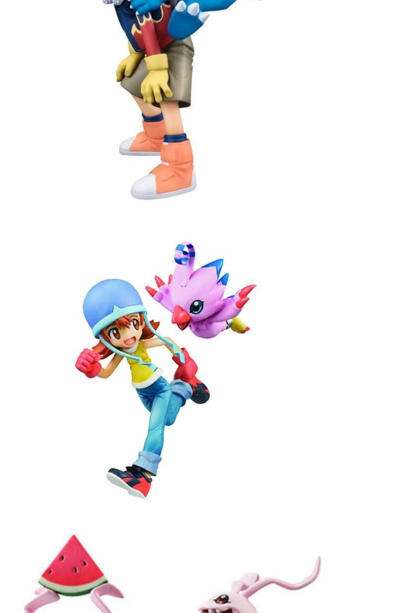 数码宝贝 数码暴龙 八神太一 嘉儿石田大和 动漫手办生日礼物摆件