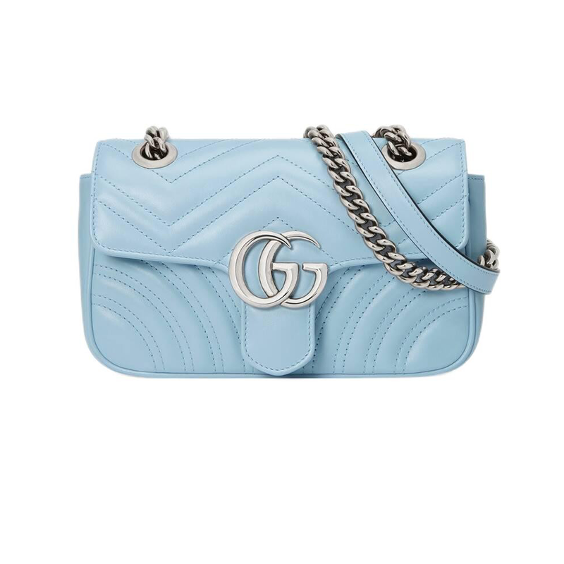 gucci古驰女包ggmarmont系列绗缝迷你斜挎包单肩包446744多款可选