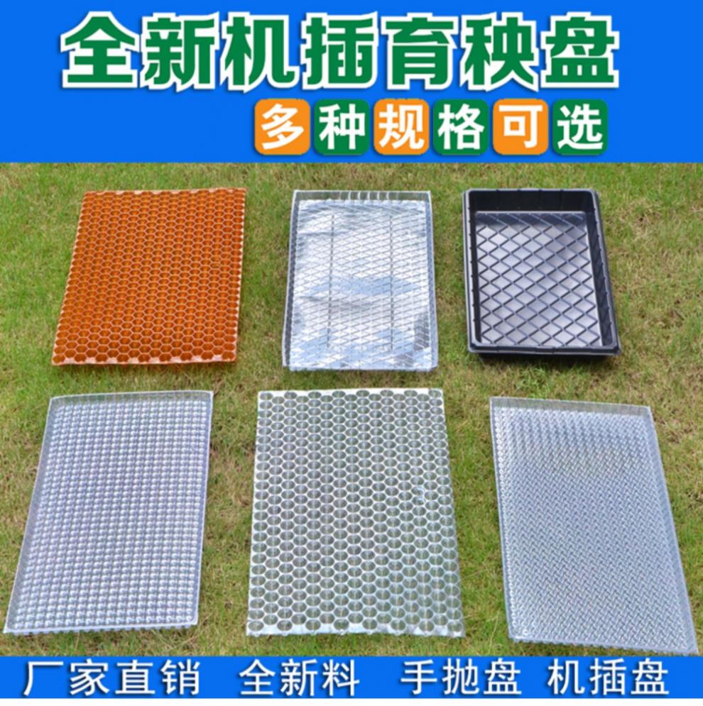 玉米育苗盘秧苗蔬菜育苗穴盘营养钵加密托盘育苗盆加厚秧盘工具10片