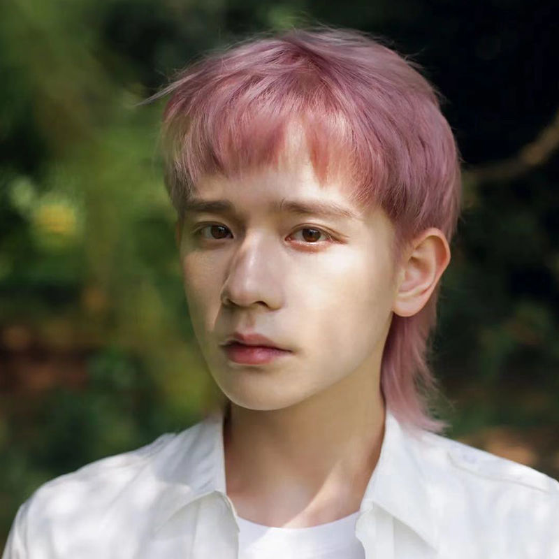 男士专用2021流行染发膏雾蓝灰自己在家染显白发色银灰金黄染发剂