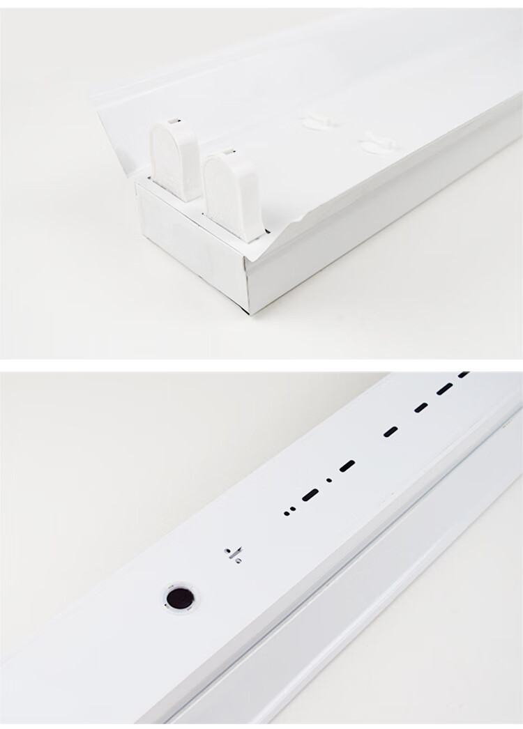 日光灯全套t8led双管单管荧光灯办公室教室吸顶12米吊顶灯架支架t8单