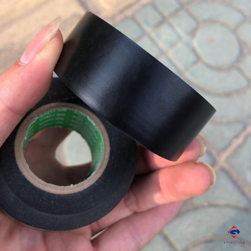 电工胶带25mm加宽超粘电胶带pvc防水绝缘汽车线束缠绕黑胶布黑色25mm