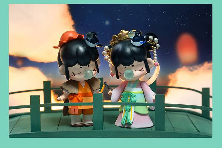 林深不知处盲盒 盲盒nanci囡茜全套女孩虞姬手办林深不知处今夕何夕