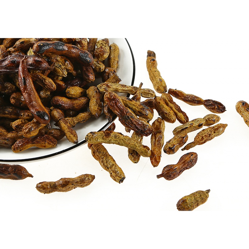 炒槐角中药材槐角茶野生槐角豆槐连豆槐豆茶黑槐豆槐实500g子【图片