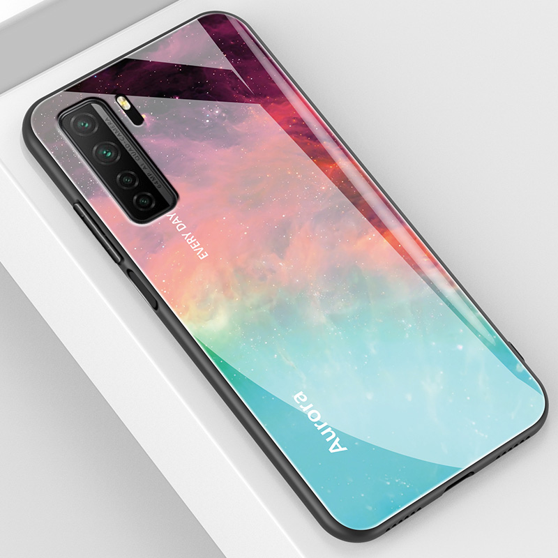 竹仔鱼 华为p40青春版5g保护外套华为p40青春版4g玻璃全包p40 lite