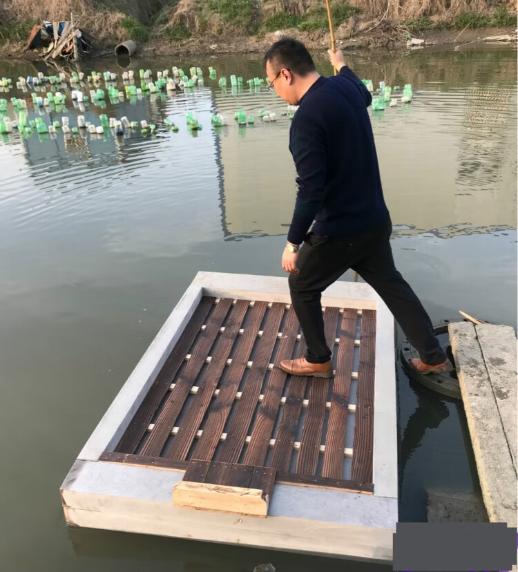 钓鱼船钓鱼浮台泡沫船泡沫浮船鱼塘蟹塘龙虾塘割草船泡沫钓鱼船养殖