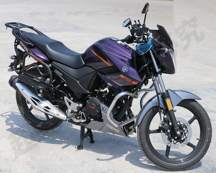 适用于雅马哈飞致150后货架ys125天剑ybr150改装侧翻大脚踏板后尾架