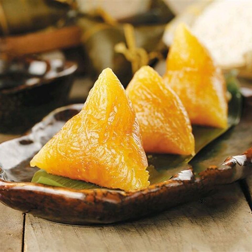 湖南怀化会同新鲜糯米碱水粽批发农家自制手工原味碱水粽 灰水粽10个