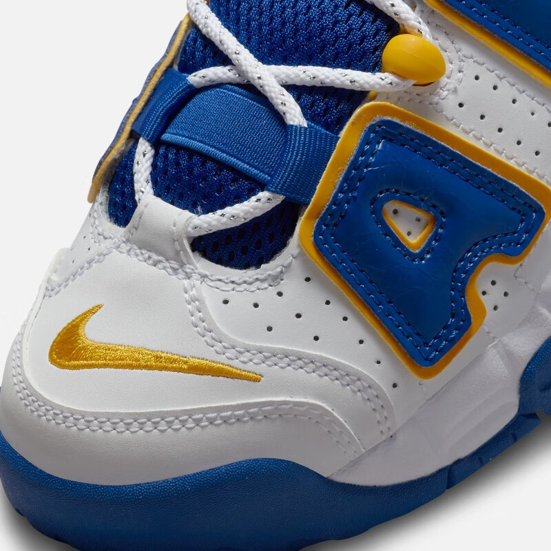 【官方自营旗舰】女鞋air more uptempo皮蓬大air 白蓝色 复古篮球鞋