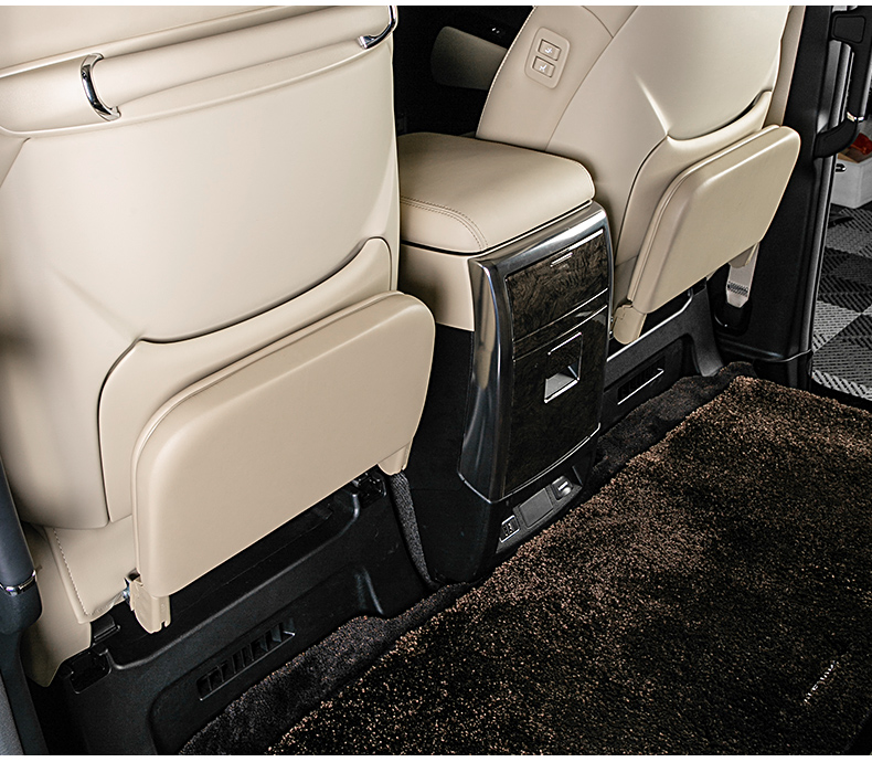 脚托alphard30系威尔法前排脚拖改装配件 15-21款埃尔法座椅腿托调平