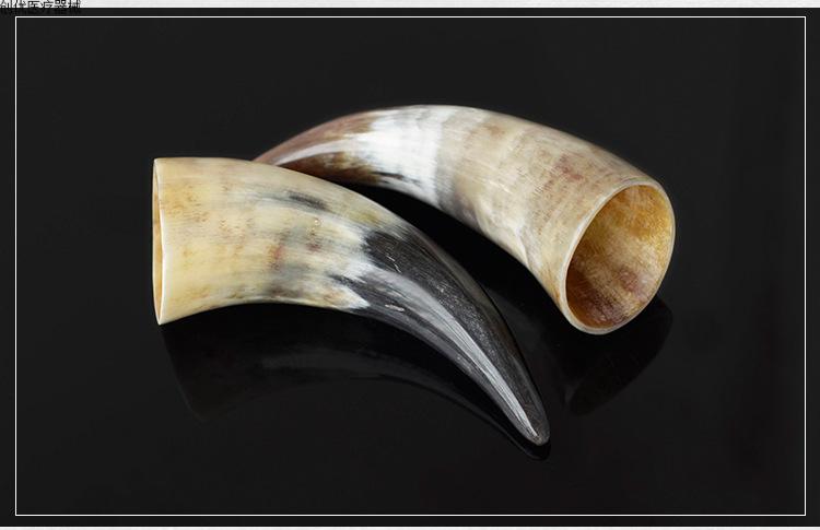 新款大号拔火罐 天然牛角火罐器真空圆形牛角拔罐器 434大号拔火罐 15