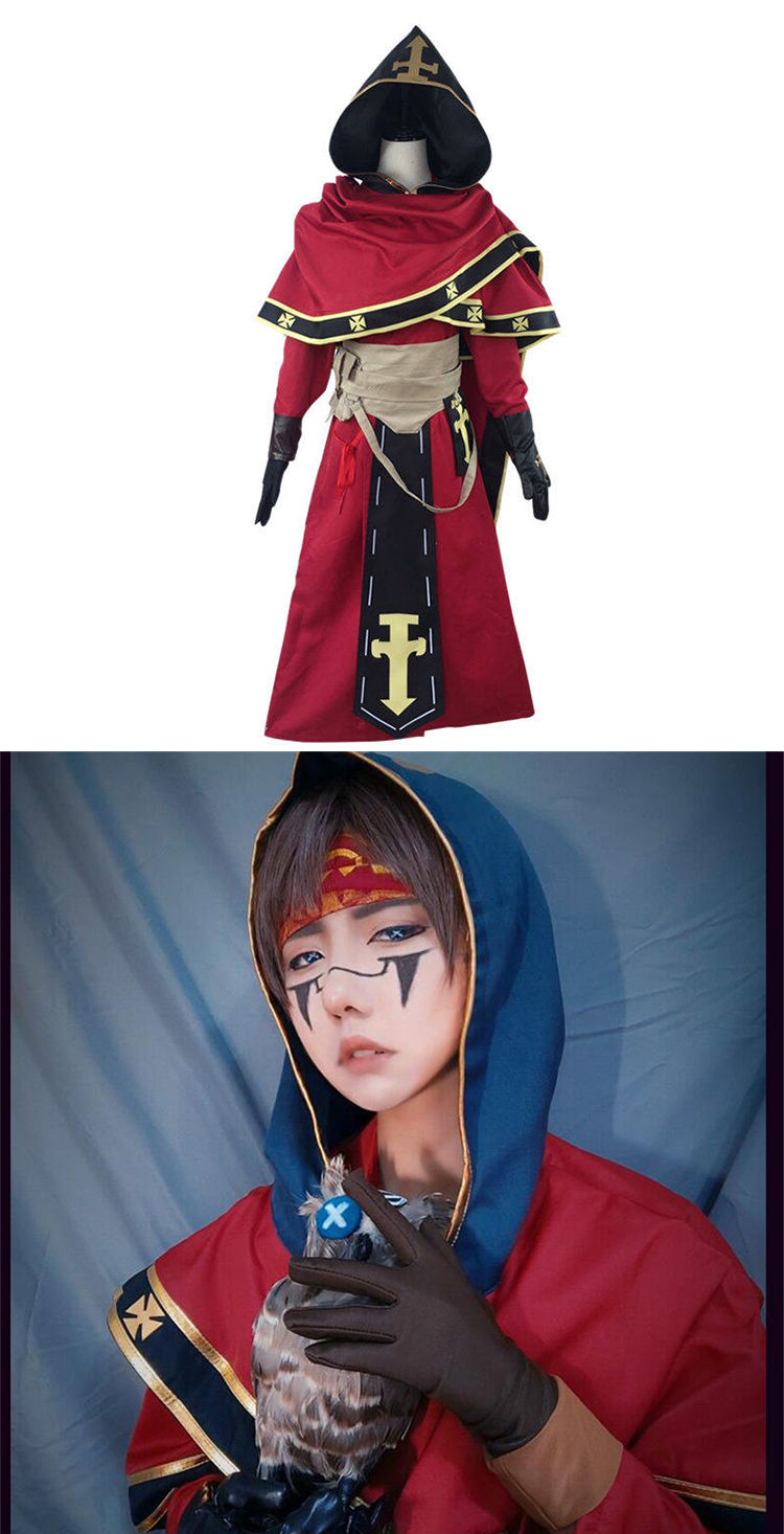 第五人格cos服师先知cos服解厄审判者牧羊人coscosplay服装女 s