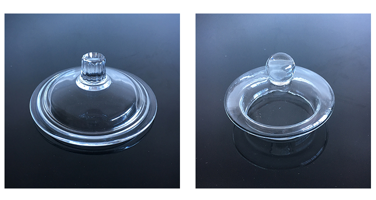 圆形玻璃盖马克杯玻璃杯盖透明玻璃盖子水杯盖茶壶盖耐热杯盖sz美体盖