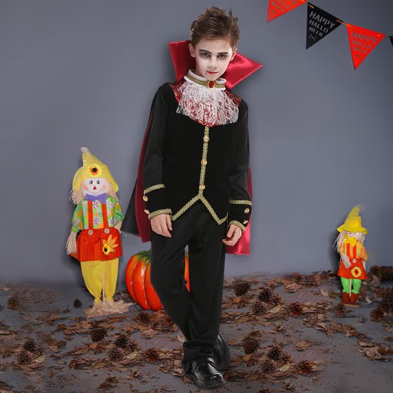 迪士尼(disney)官方品牌万圣节儿童服装男童幼儿园装扮小男孩cosplay