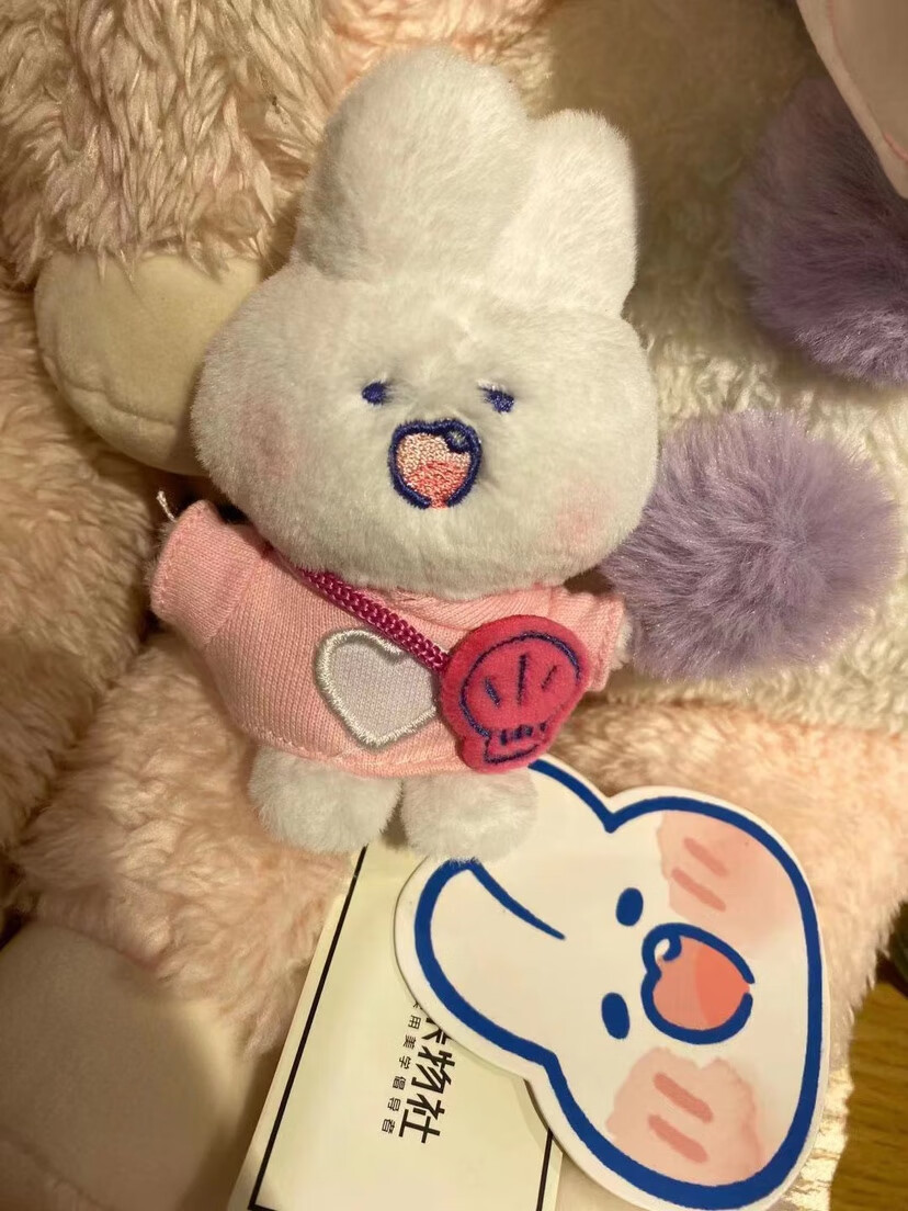 品牌直销miniso名创优品软萌兔九木杂物社薄荷兔毛绒玩偶花朵