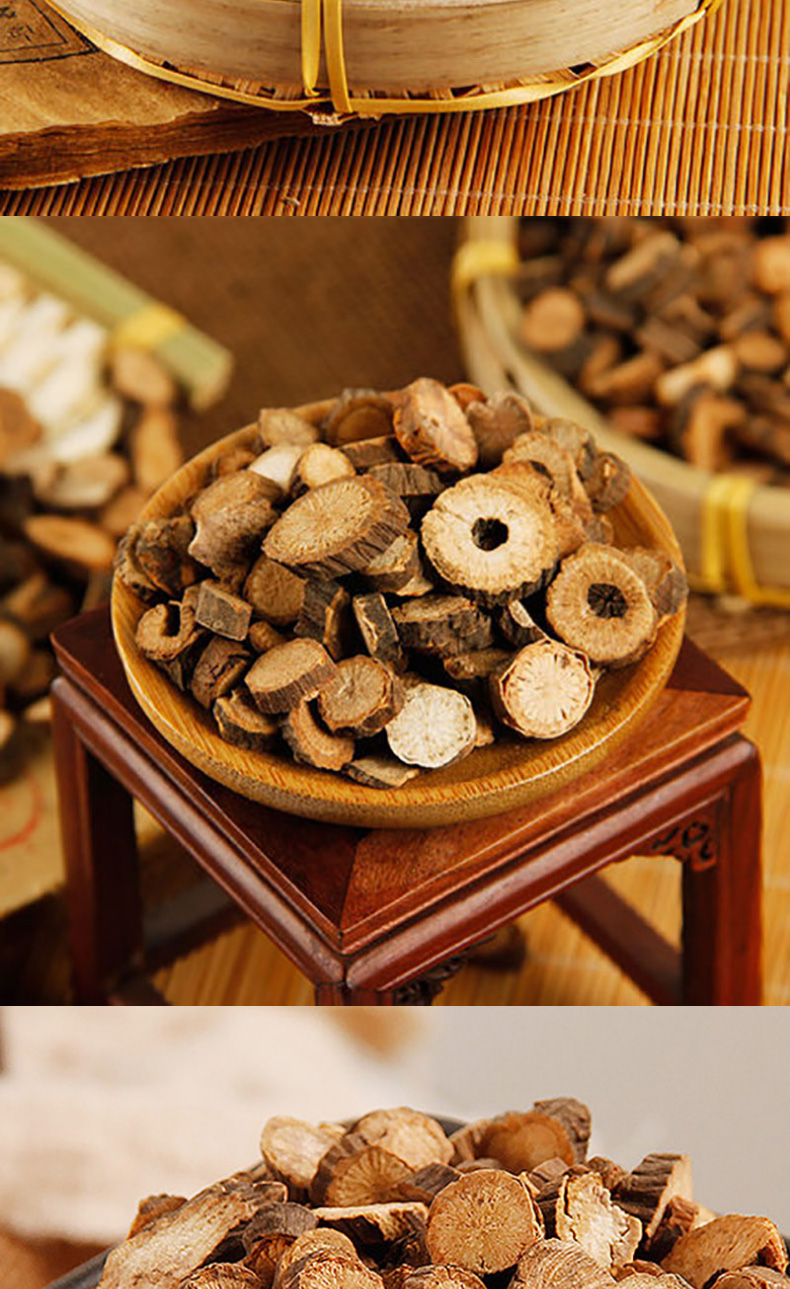 燊岳 赤芍 木芍药 草芍药 红芍药 中药材 木芍药 草芍 赤芍500g罐装