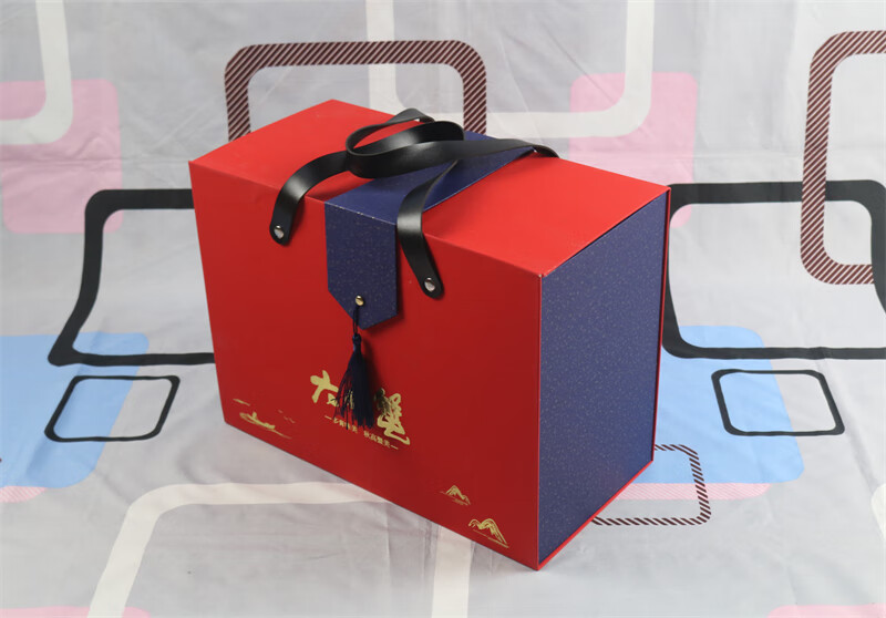 霜魄大闸蟹礼盒空盒 高端大闸蟹礼盒包装高档螃蟹包装箱礼盒硬手提箱