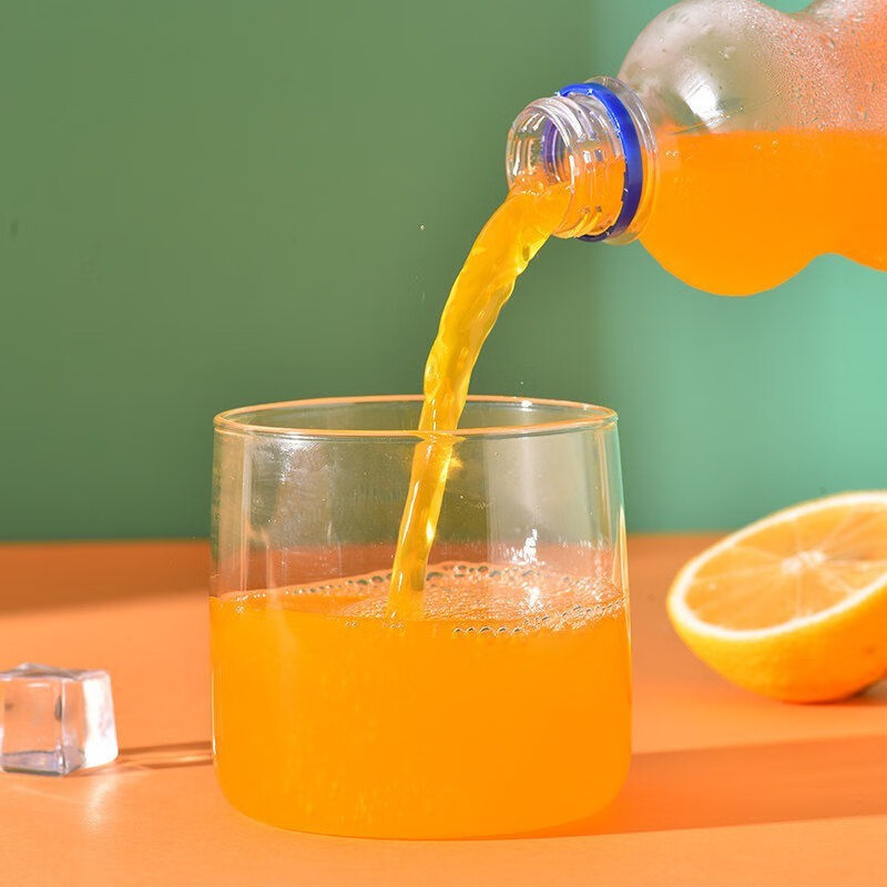 300ml*24瓶/12瓶橙味碳酸果味汽水饮料小瓶装 12瓶【芬达橙味】【图片