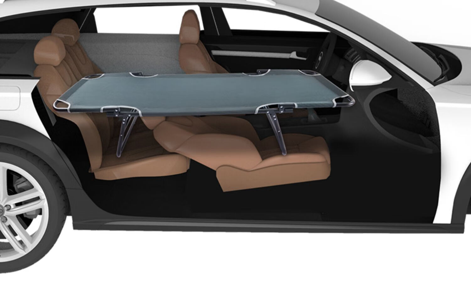 车载折叠床板新款汽改床非垫通用木折叠旅行床副驾驶神器睡觉轿车后排