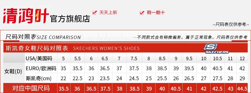 skechers斯凯奇女鞋子 22夏季新款潮流运动鞋增高熊猫鞋耐磨老爹鞋