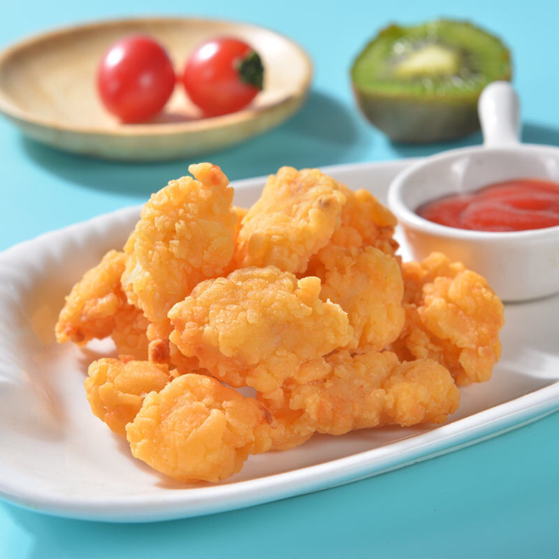 鸡米花冷冻家庭装半成品油炸小吃 盐酥鸡米花-雨林食味 鸡米花2斤