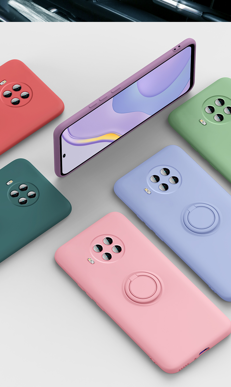 菡菱红米note9pro手机壳小米note9系列保护套5g液态硅胶4g镜头全包防