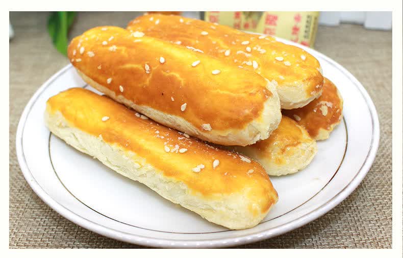 牛舌饼北京特产传统酥皮芝麻椒盐饼中式糕点怀旧正隆斋零食2kg整箱