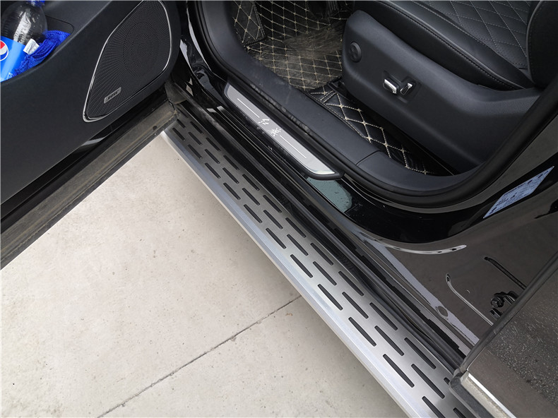 踏板改装hs5专用原装4s迎宾踏板原厂19款红旗hs7脚踏板 红旗hs5暗影款