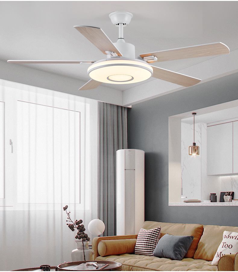 客厅餐厅灯带电扇吊顶电风扇 饭厅灯扇一体卧室带灯吊扇带风扇的吊灯
