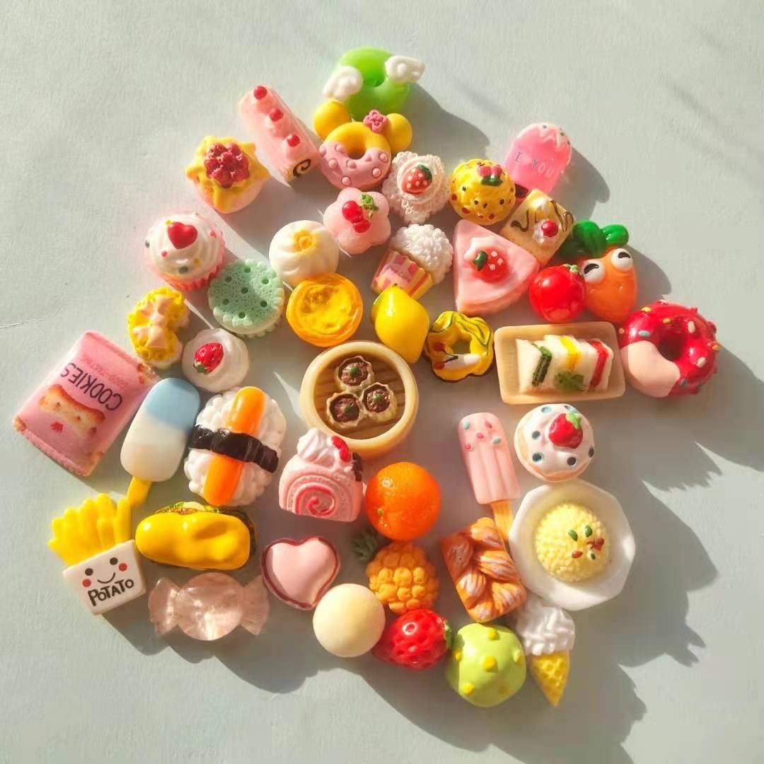 饮料食物迷你小超市过家家儿童玩具摆件模型超小食玩大礼包少女心盲