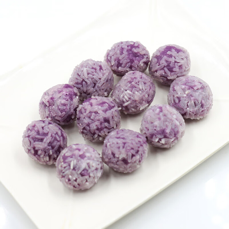 紫薯球图片高清图片