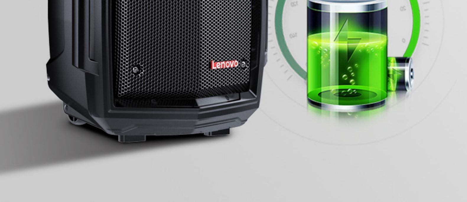 联想lenovov012户外演出移动拉杆音箱广场舞音响无线蓝牙充电大音量带