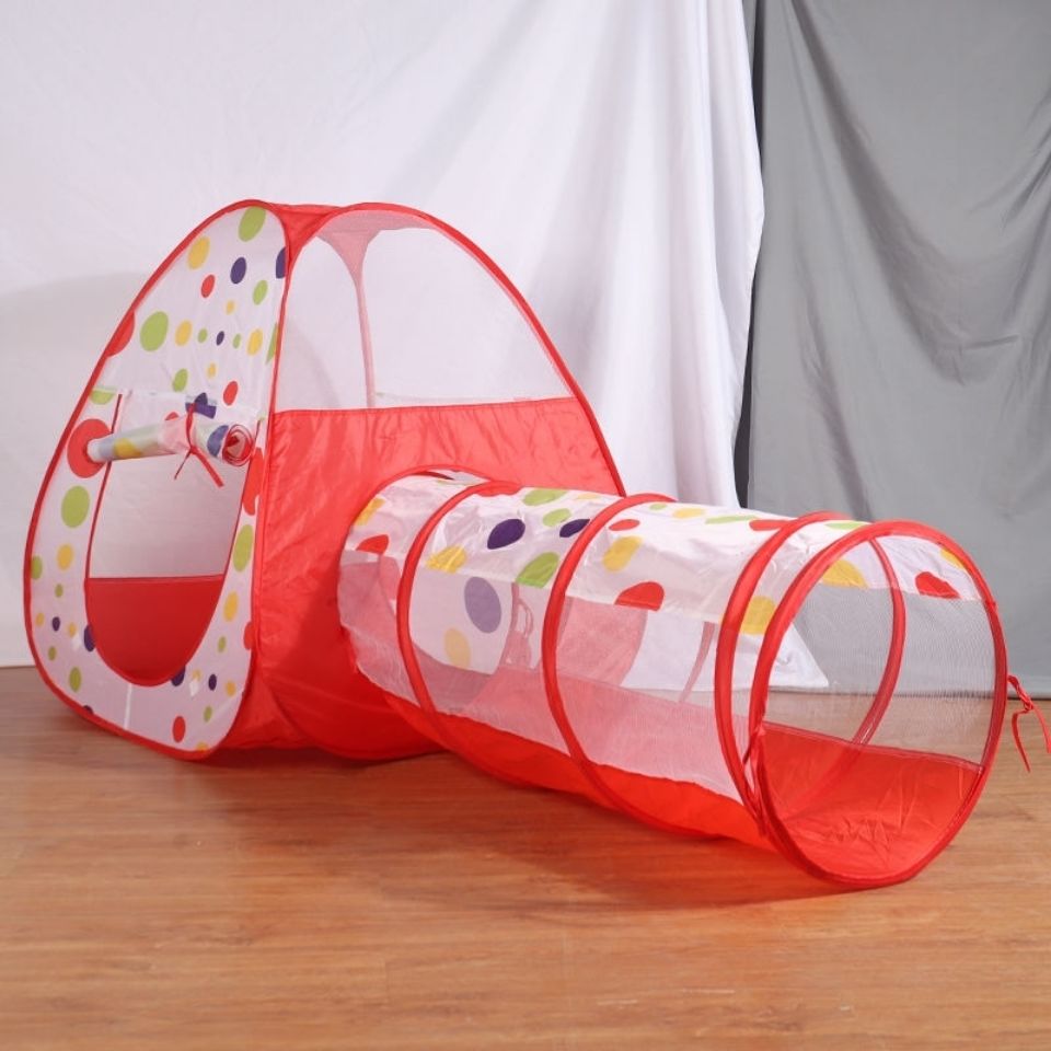 儿童小帐篷玩具折叠速开幼儿特价促销室内户外小房子海洋球游戏屋紫色