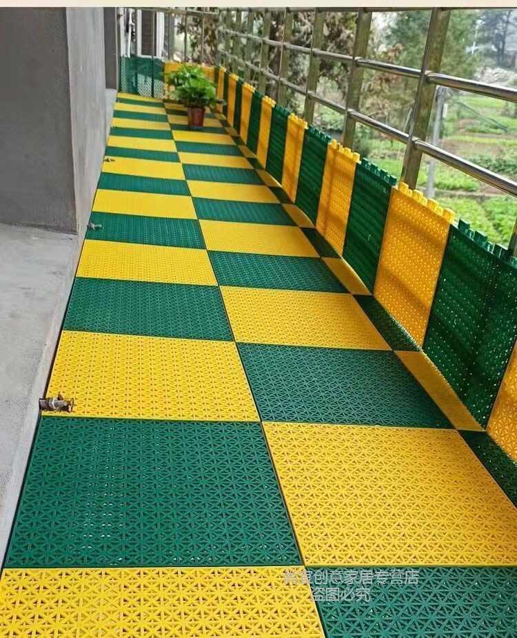 防盗窗垫板阳台防漏网垫防坠落花盆垫板窗台防护网防护栏塑料隔板