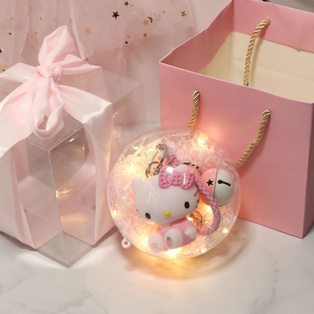毕业特别小礼物ins少女心生日礼物女闺蜜创意礼品水晶球包装盒礼 少女