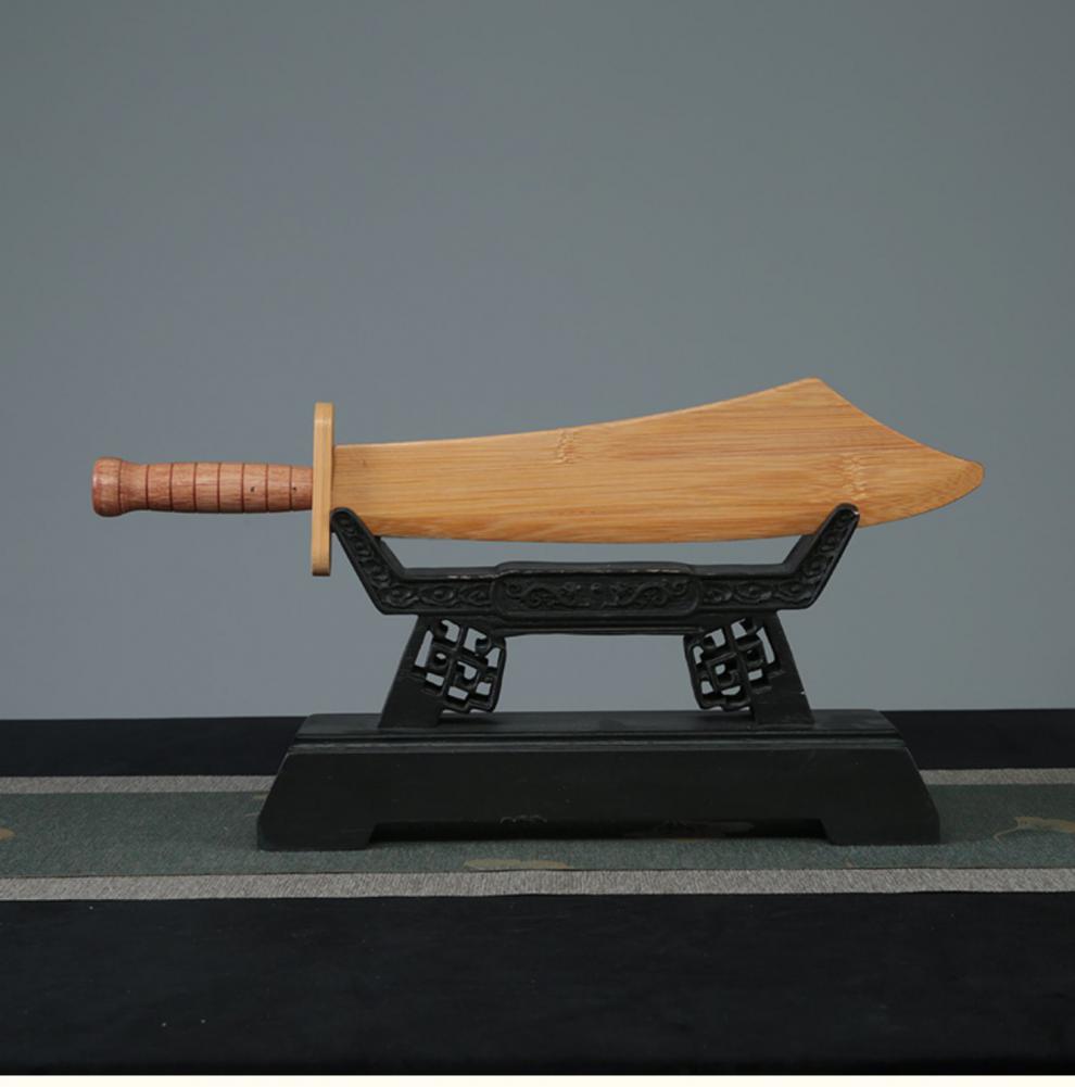 【轻奢高端】实木儿童玩具实木头小刀迷你款小木刀小朋友木质短刀款弯