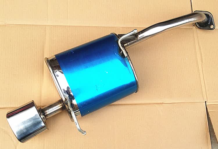适用于力帆320排气管消声器消音器加厚双层静音型原车位安装不锈钢320