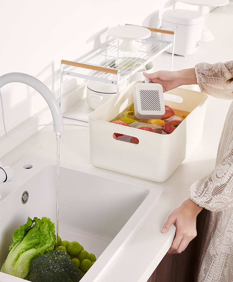 大宇果蔬卫士清洗机家用洗菜机水果祛除农残食材净化器qx3 白色【图片