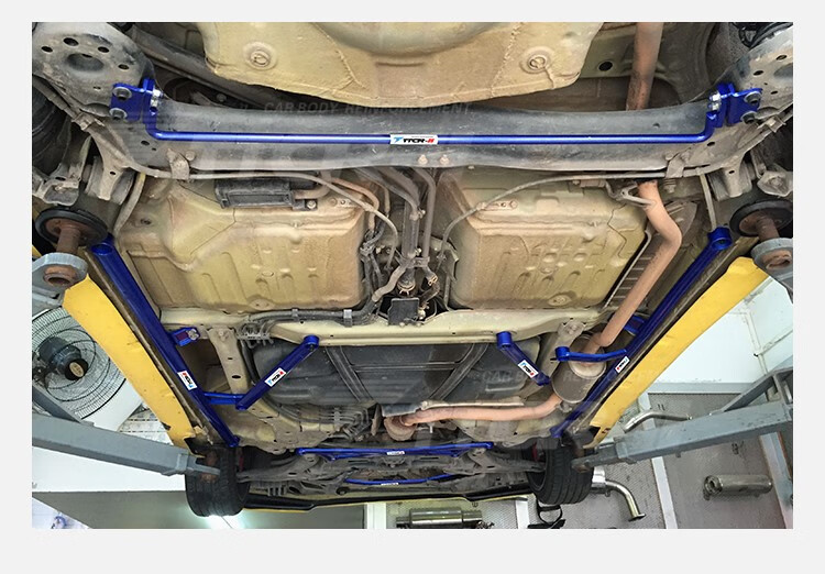 ttcr三代四代飞度gk5顶吧gr9来福酱平衡杆底盘加强车身强化改装件 21